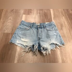 We The Free Now Or Never Denim Shorts